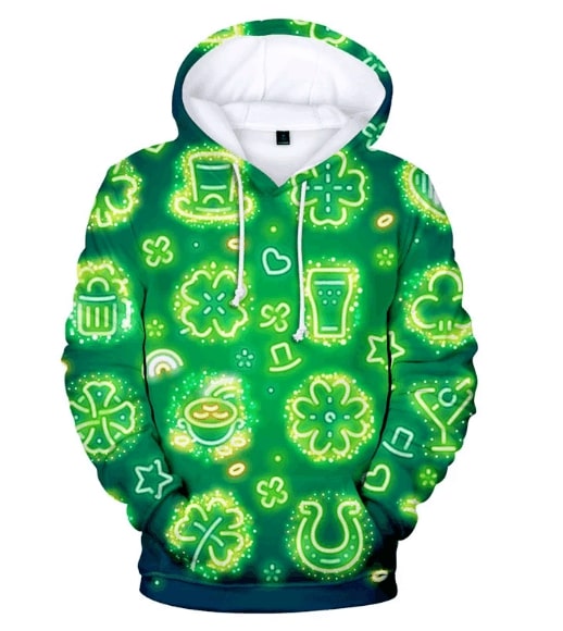 Saint patrick's day all over print hoodie
