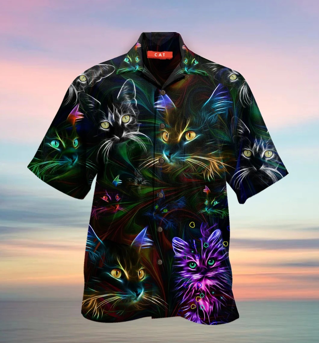 Cat Hawaiian shirt