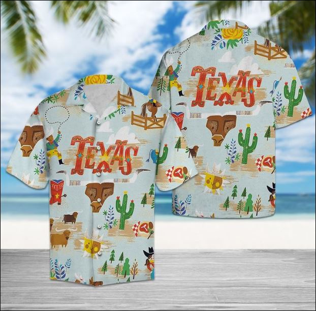 Texas hawaiian shirt