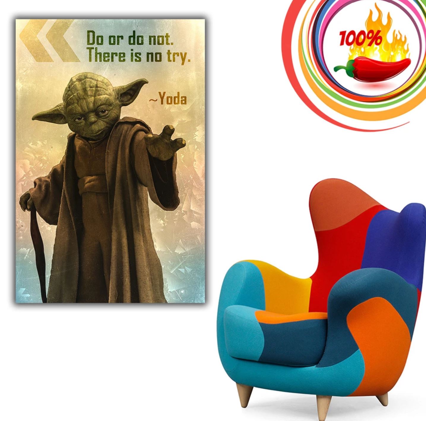 Yoda Do Or Do Not There Is No Try poster 1