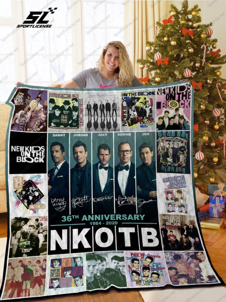NKOTB 36th anniversary 1984 2020 quilt  – LIMITED EDITION