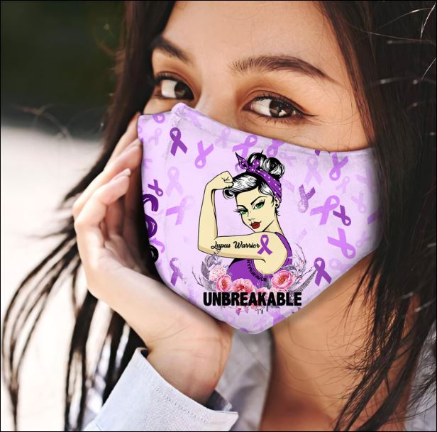 Lupus Awareness face mask 1