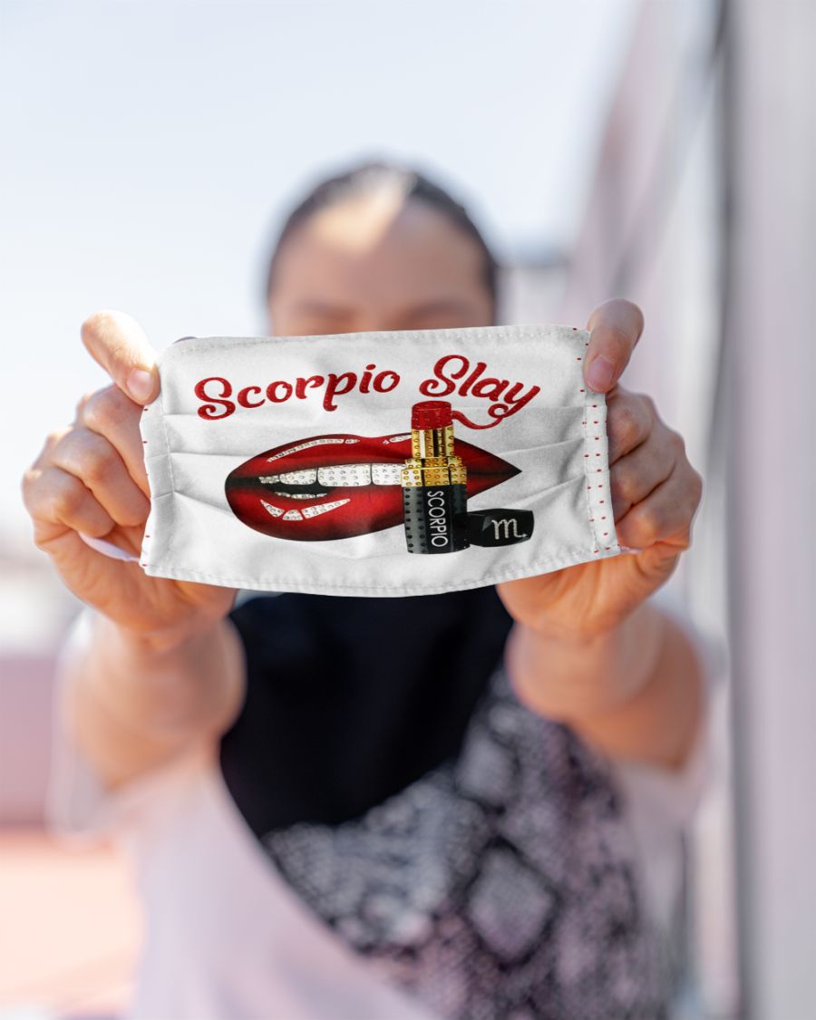 Scorpio slay face mask 1