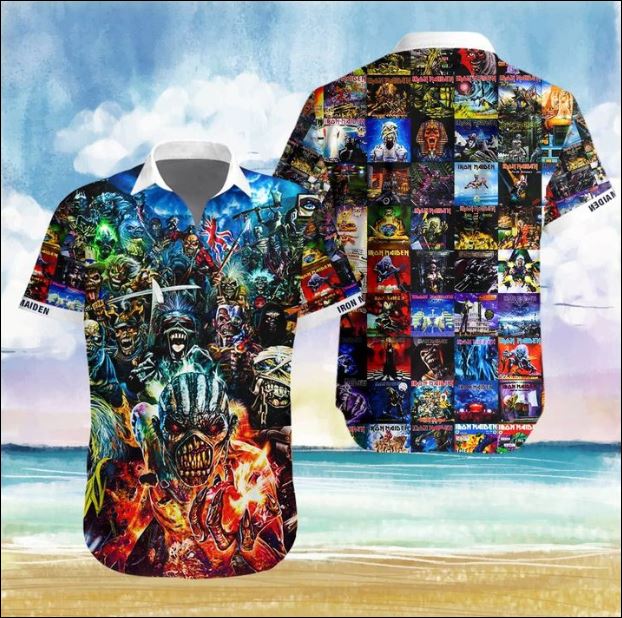 Iron Maiden Hawaiian 3D shirt