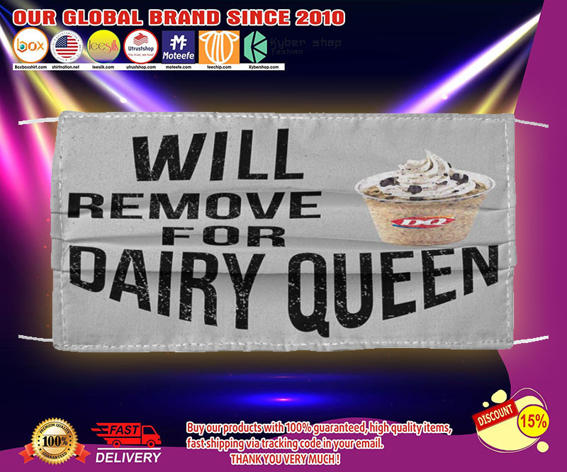 Will remove for dairy queen face mask 3