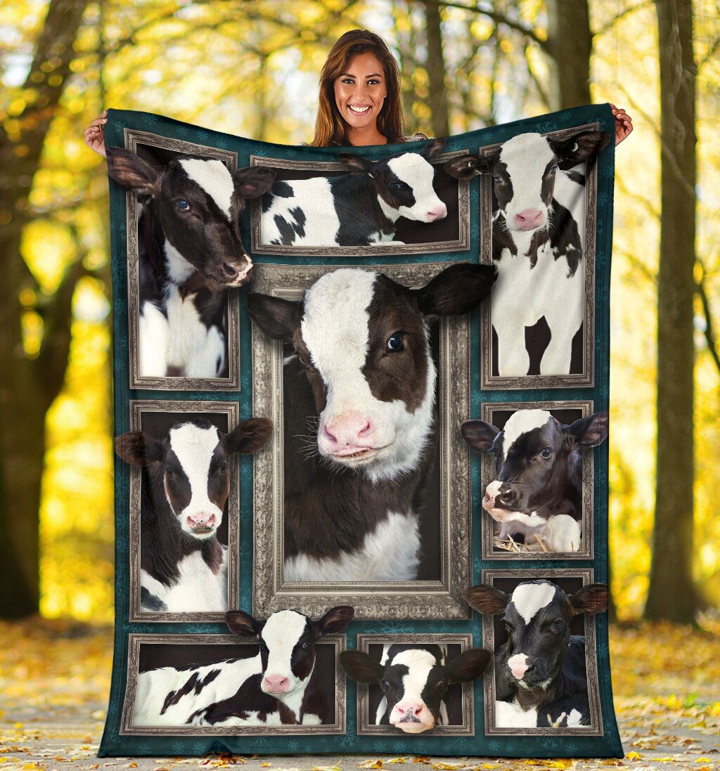 Holstein calf Farm 3D blanket – mytea