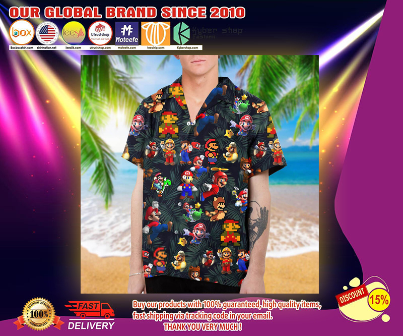Mario hawaiian shirt 3