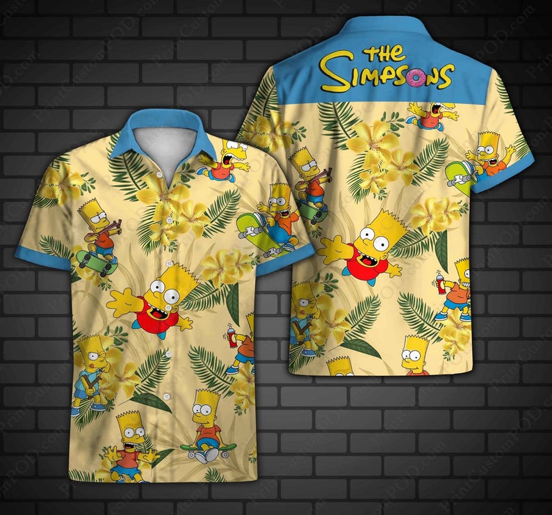 The simpsons bart simpson hawaiian shirt – LIMITED EDITION