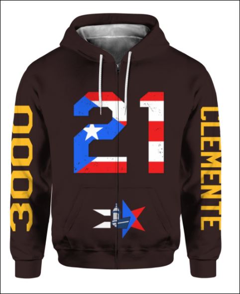 Celebrando el Mes de la Herencia Hispana PR 21 3D all over printed zip hoodie