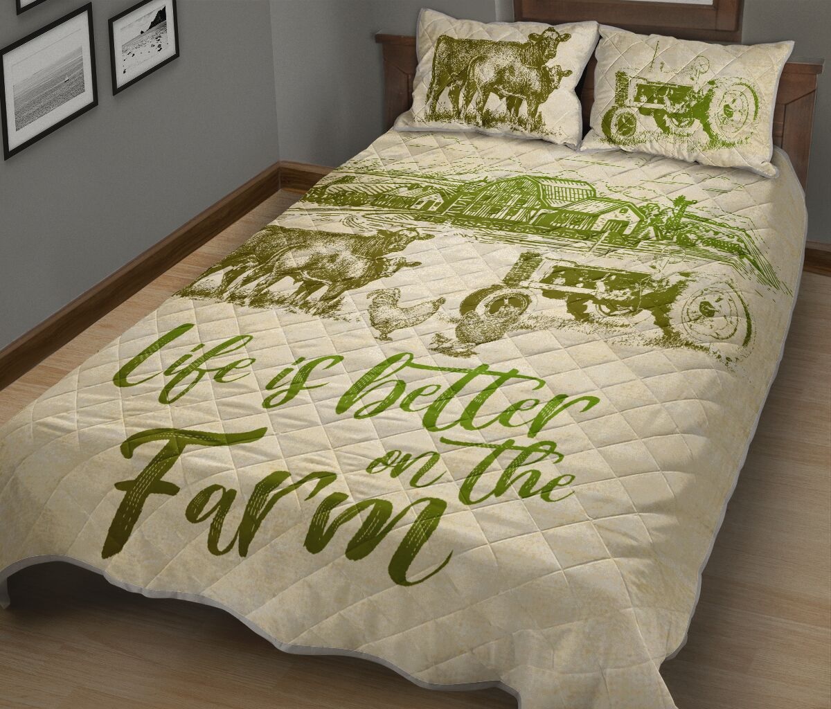 Cows life is better on the farm quilt – maria