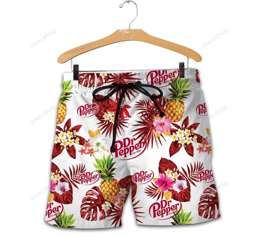 12 Dr Pepper Hawaiian Shirt And Short 4