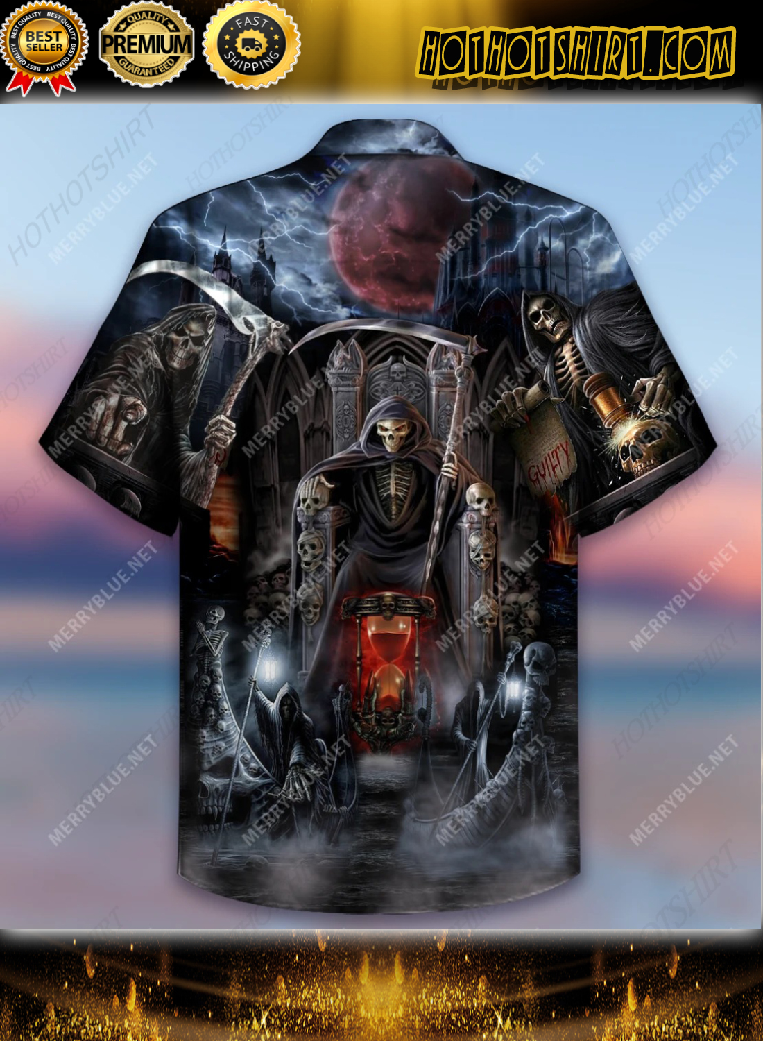 And Death Will Have His Day Short Sleeve Shirt 2