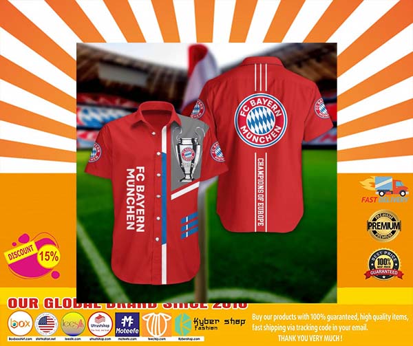 FC Bayern München champions of europe 2019 2020 shirt1