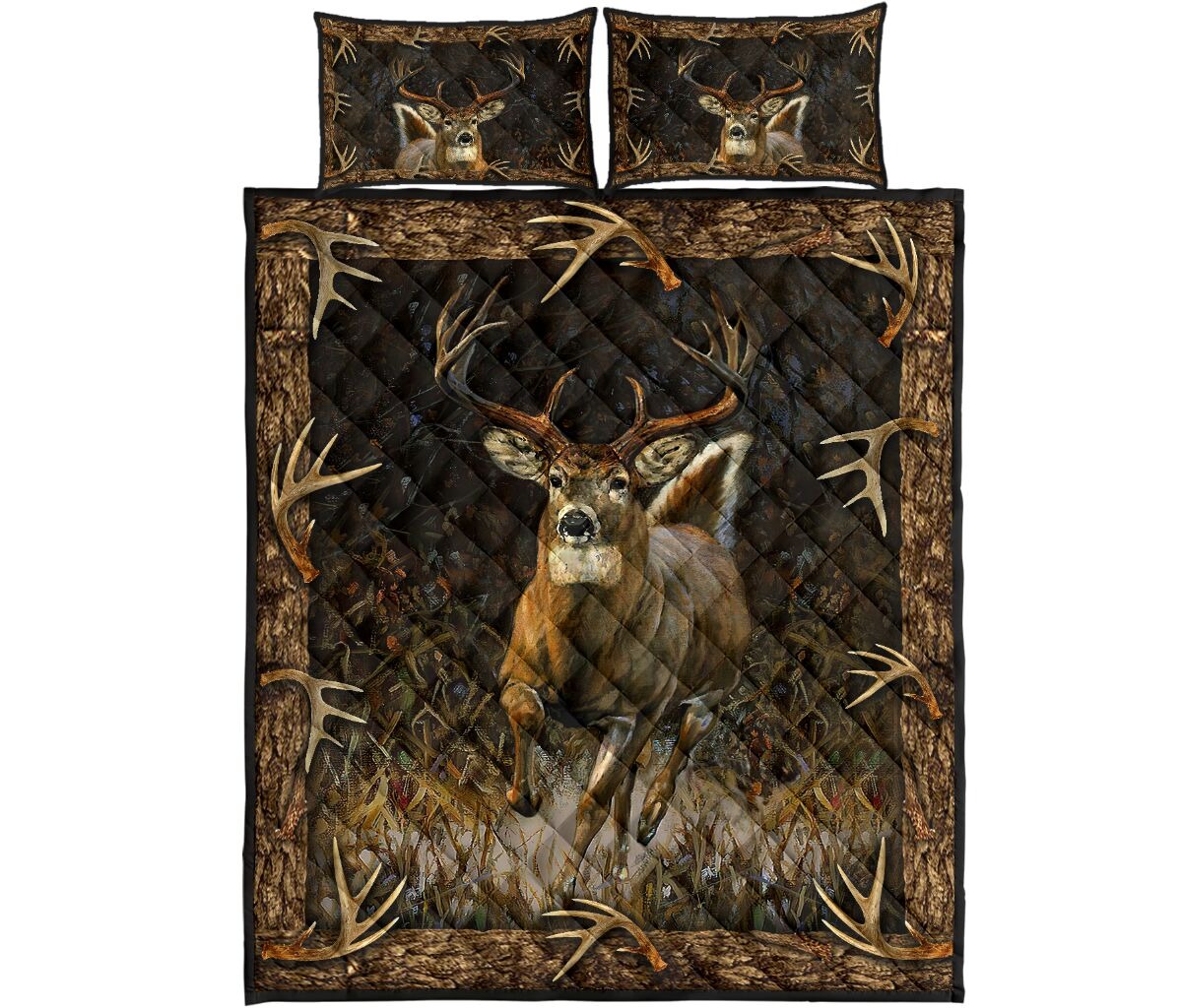 Deer Hunting bedding set 4