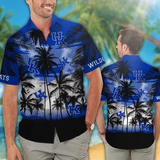30-Kentucky Wildcasts Tropical Hawaiian Shirt Short (1)