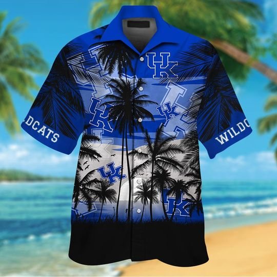 30-Kentucky Wildcasts Tropical Hawaiian Shirt Short (2)