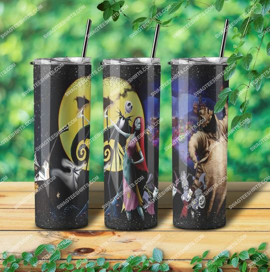 [special edition] halloween the nightmare before christmas steel skinny tumbler – maria