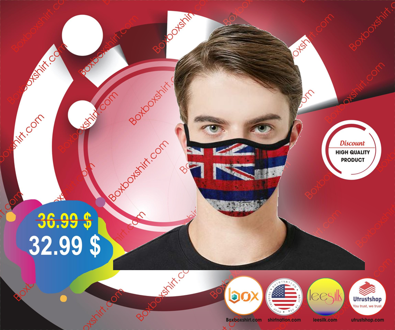 Hawaiian Flag Metal Cloth Face Mask – LIMITED EDTION