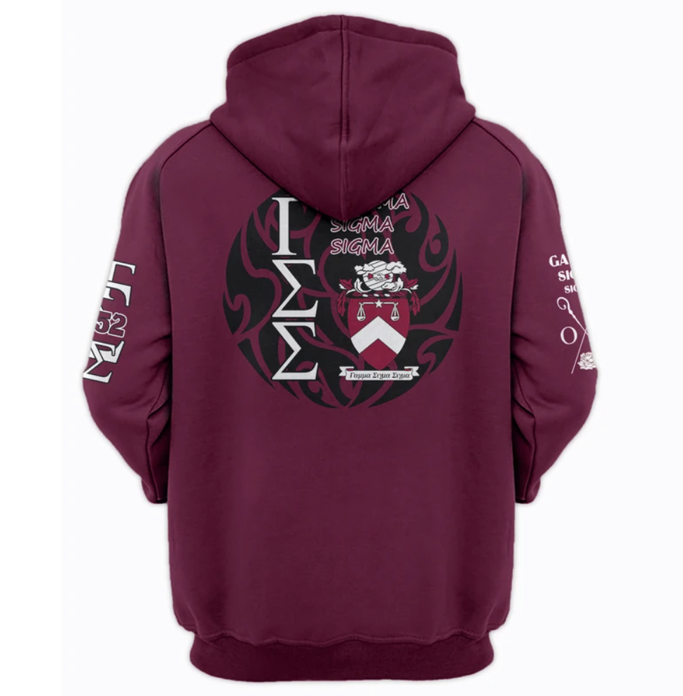 Gamma Sigma Sigma all over printed 3D hoodie 1