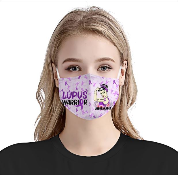 Lupus Awareness face mask