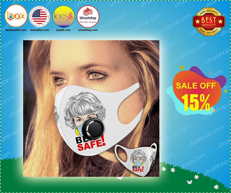 Golden girl safe face mask 2
