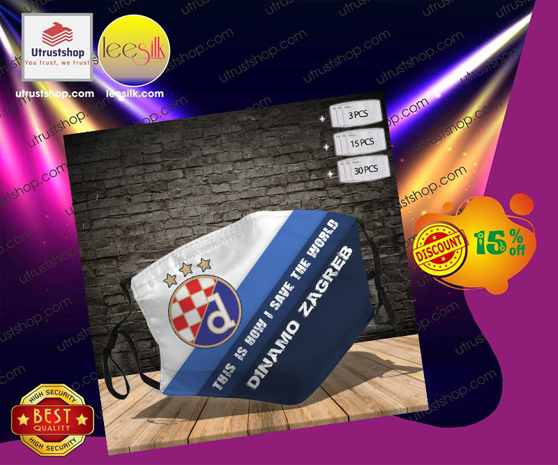 Dinamo Zagreb 3d face mask – LIMITED EDITION