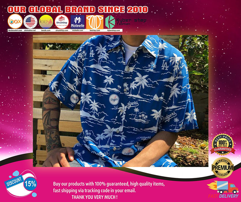 LA Dodgers Hawaiian Shirt