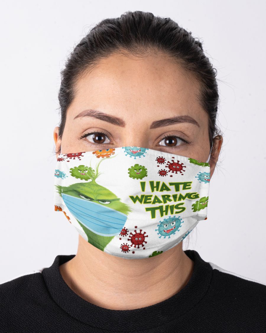 Grinch coronavirus I hate wearing this face mask