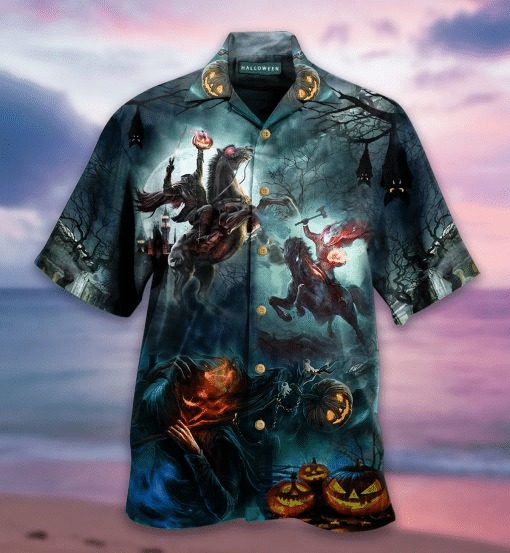 Halloween Headless Knight Hawaiian Shirt – BBS