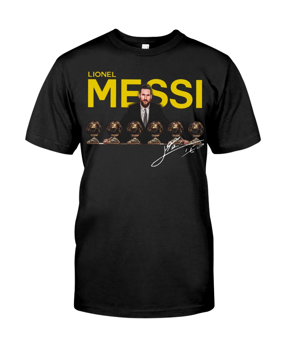 Lionel Messi FIFA Ballon dOr signature shirt