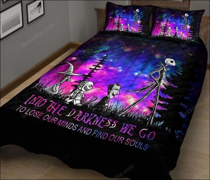 Jack Skellington into the darkness we go to lose our minds and find our soul quilt – dnstyles