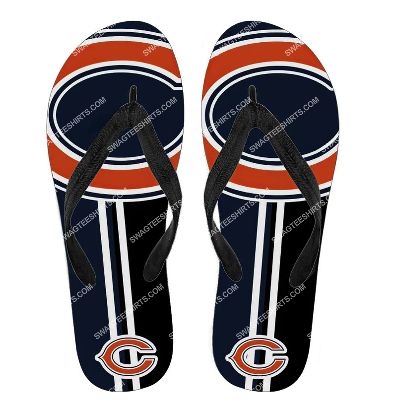 [special edition] the chicago bears football full printing flip flops – maria