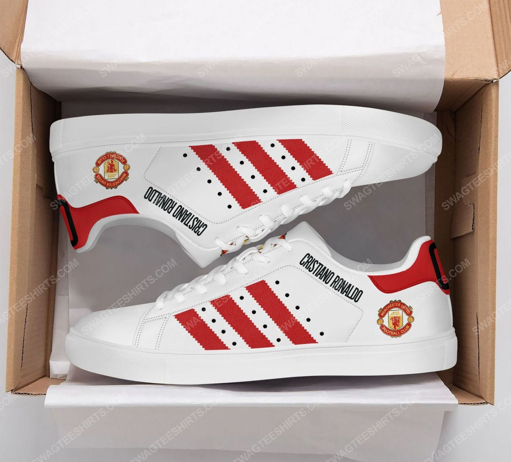 Manchester united cr7 stan smith shoes 2