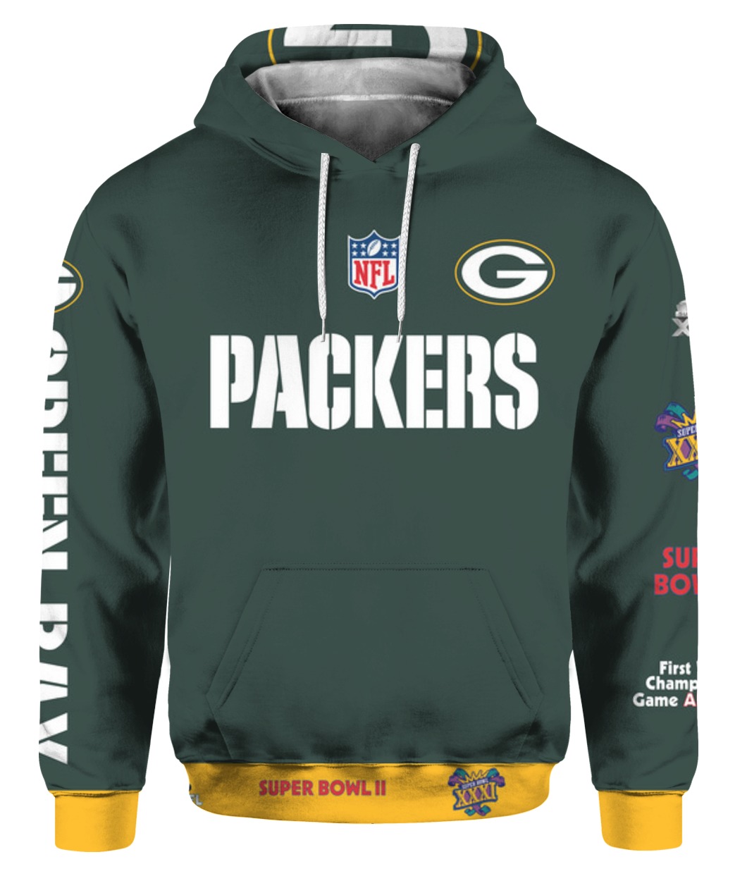 Stand for the flag kneel for the cross green bay packers all over print hoodie