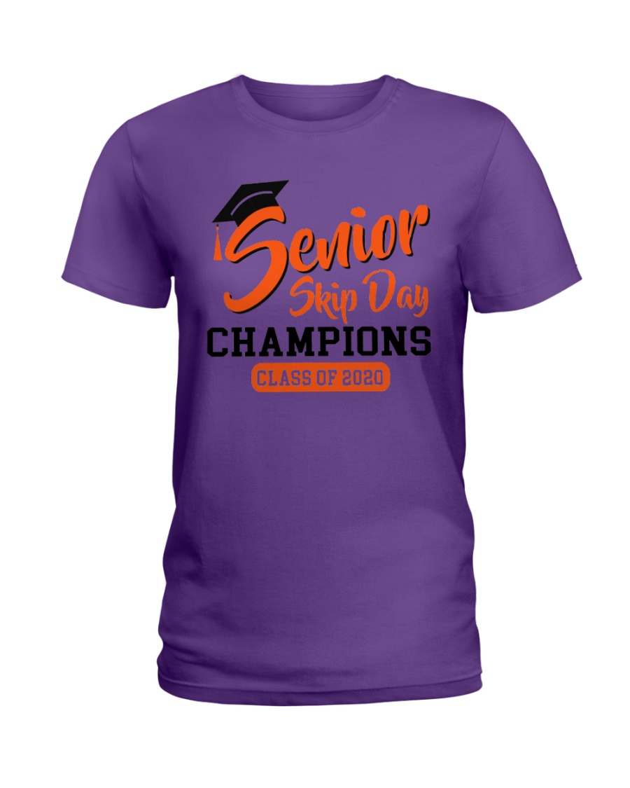Senior skip day champions class of 2020 lady shirt