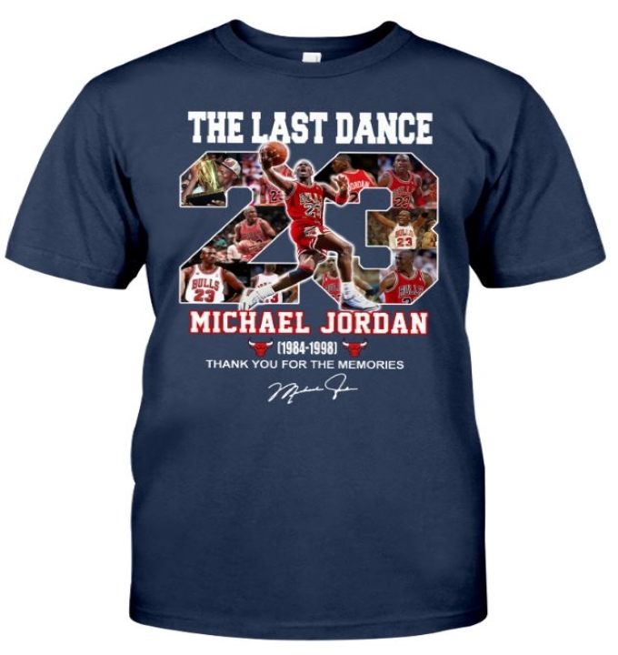 The Last Dance Michael Jordan Thanks For The Memories shirt -Blink