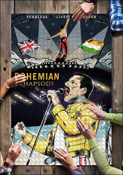 Queen Bohemian Rhapsody jigsaw puzzle