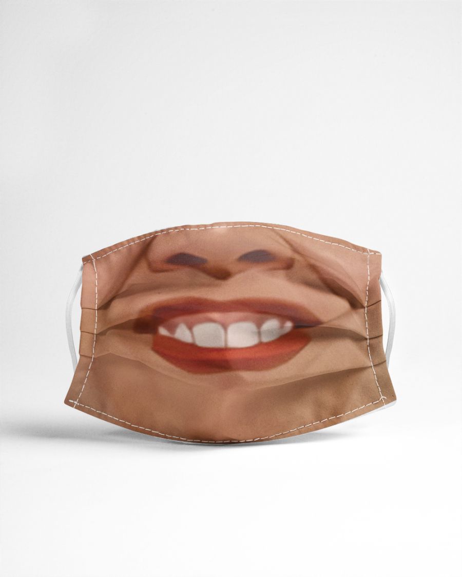 Smile happy face mask