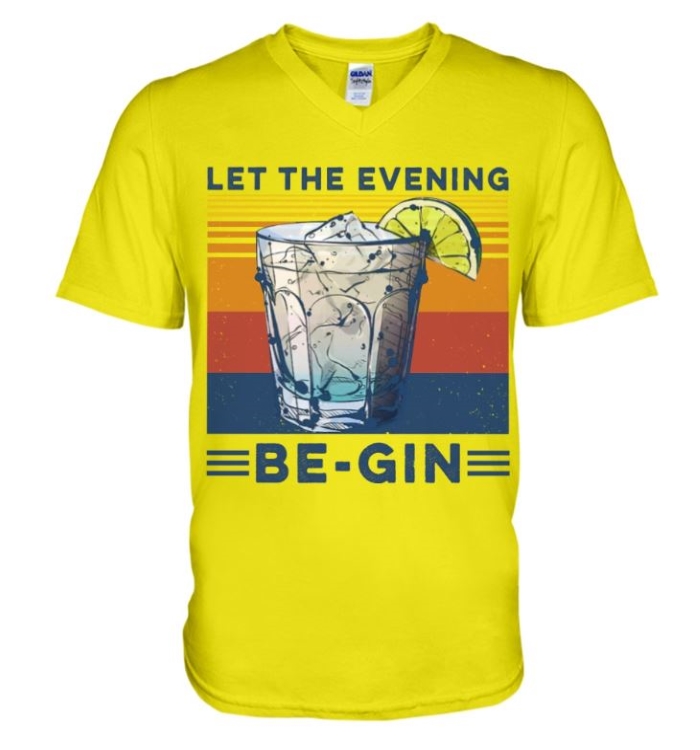 Let The Evening Be Gin and Tonic shirt -Blink