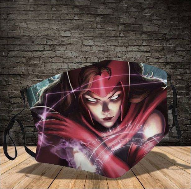 Scarlet Witch face mask