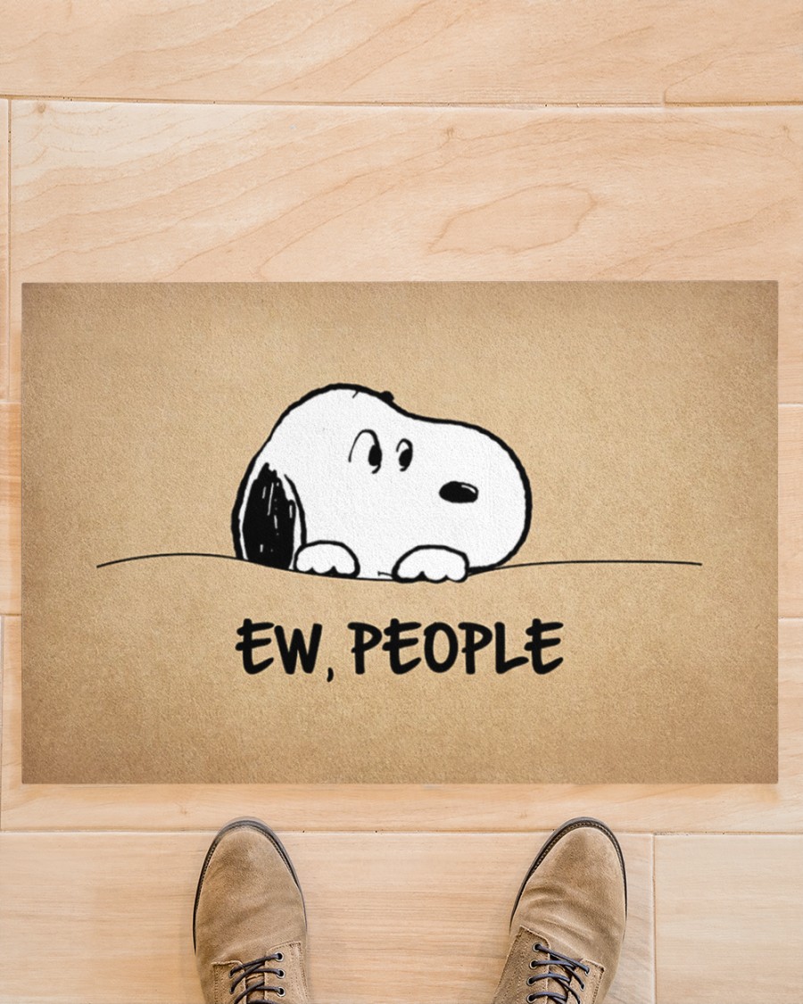 Snoopy ew people doormat 1