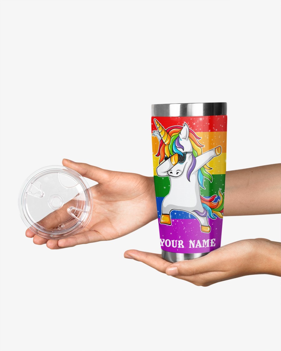 LGBT Unicorn i am brave i am bruised i am who i am meant to be this is me tumbler 2
