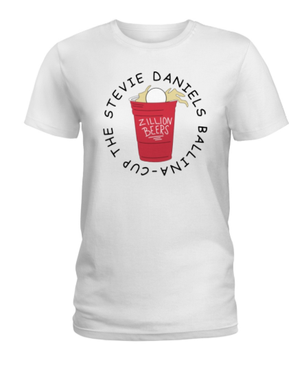 Zillion Beers The Stevie Daniels Ballina-cup women's shirt