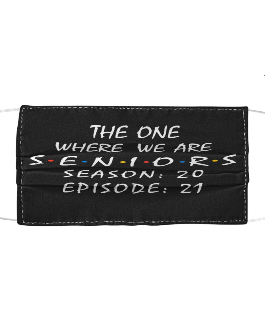 The one where we are seniors season 20 episode 21 face mask