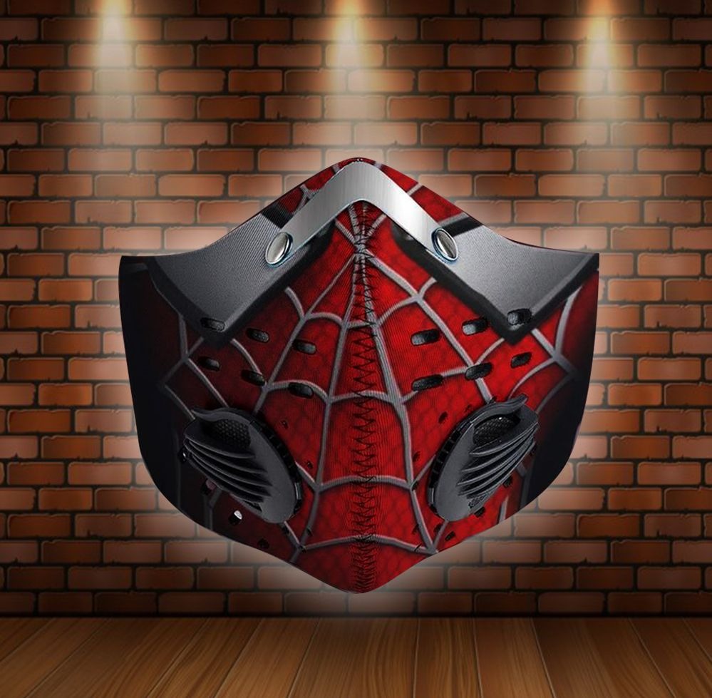Spider man filter face mask