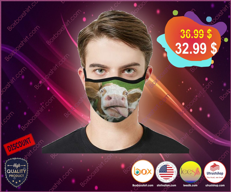 Cow Funny Cloth Face Mask