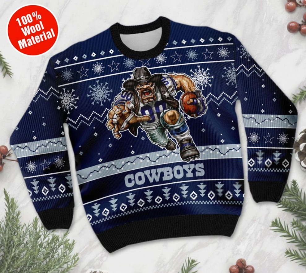 Dallas Cowboys ugly sweater 1