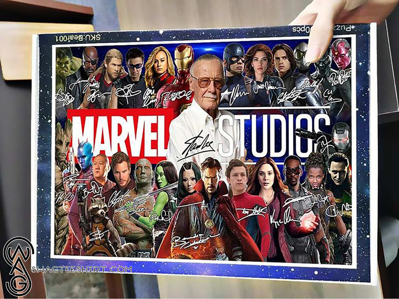 Marvel studios signatures jigsaw puzzle
