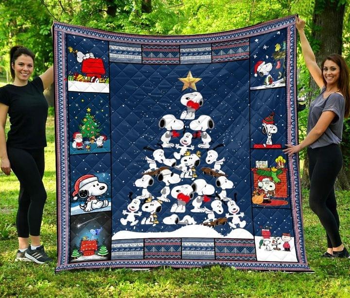 snoopy Christmas tree QUILT – LIMITED EDITION