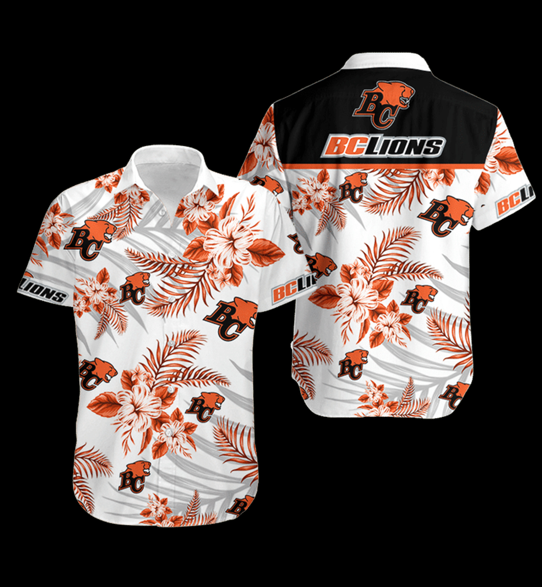 12 BC Lions Hawaiian Shirt 1